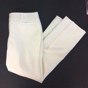 Lamartine Levine Cream Tapered Slacks